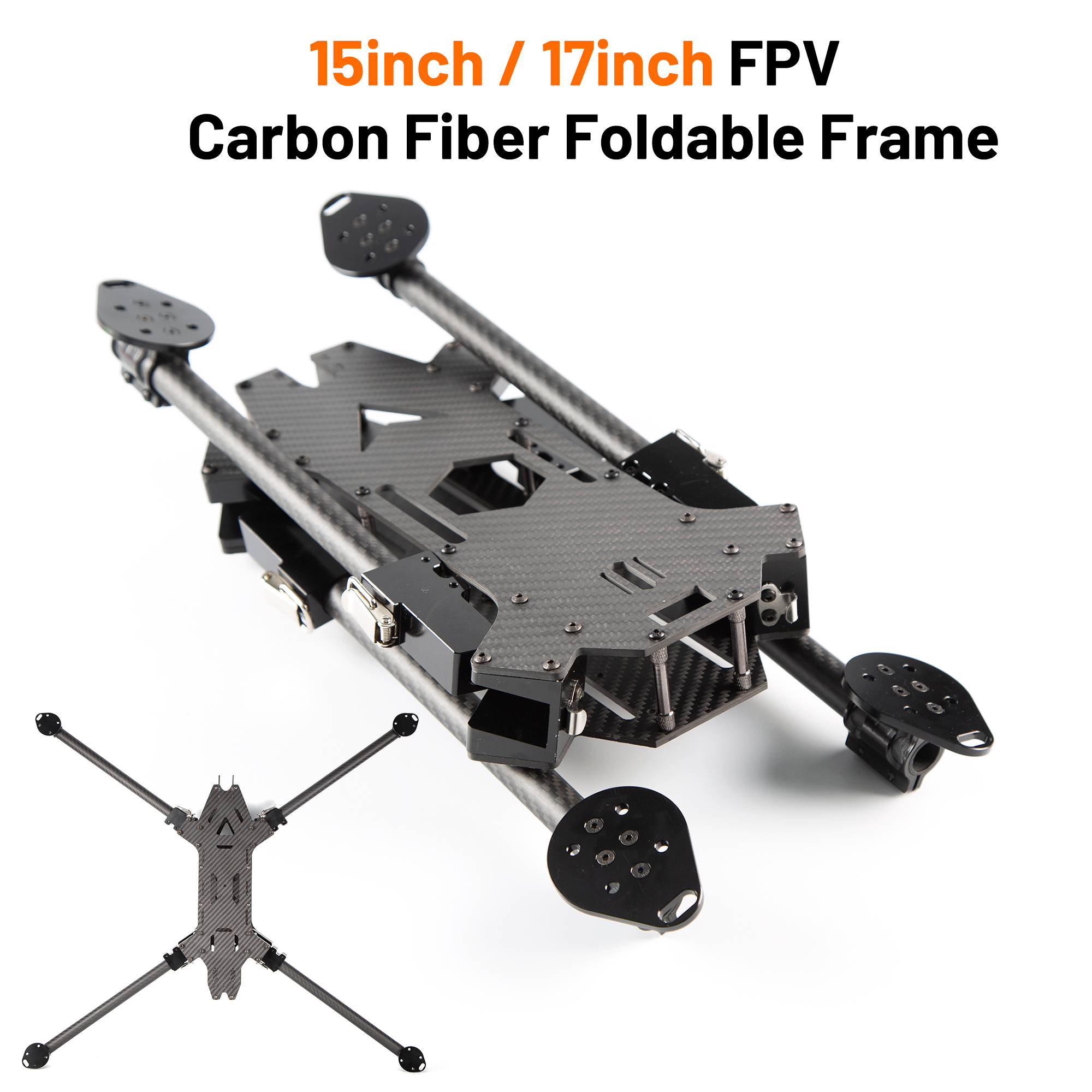 Drone Kit Fpv - 15inch /17inch FPV Carbon Fiber Foldable