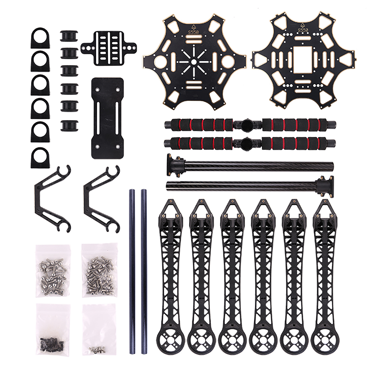 S550 F550 500 Upgrade Hexacopt - Drone Kit Hexacopter ulasan dan harga
