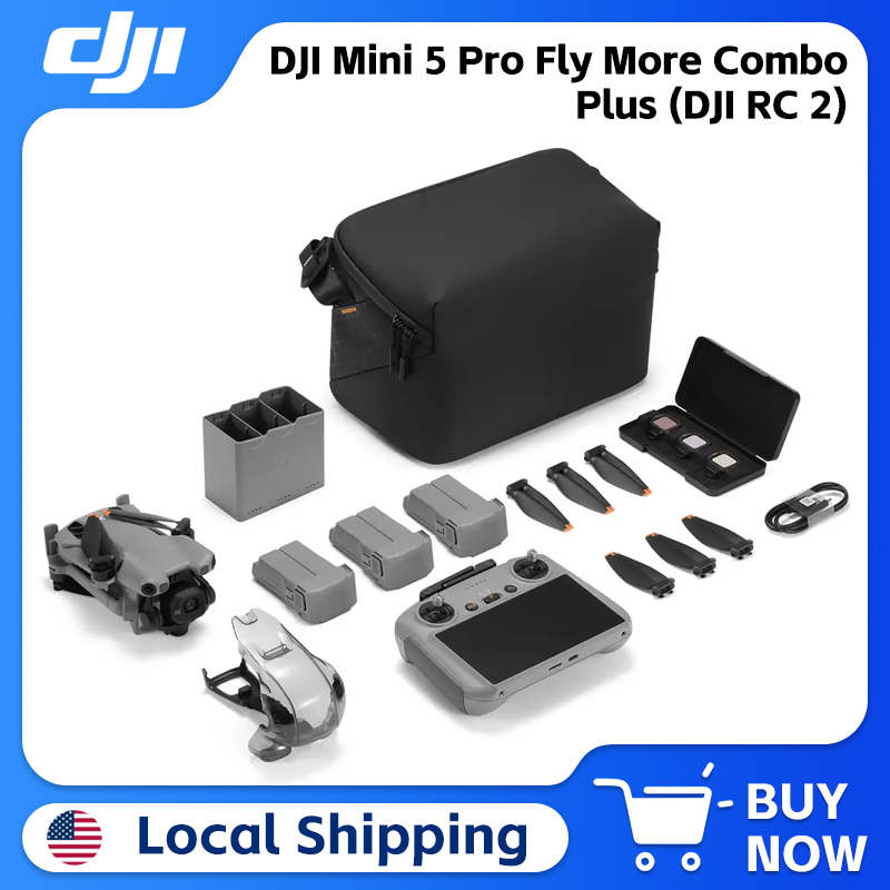 DJI Mini 5 Pro Fly More Combo  - Drone Kit With Camera ulasan dan harga
