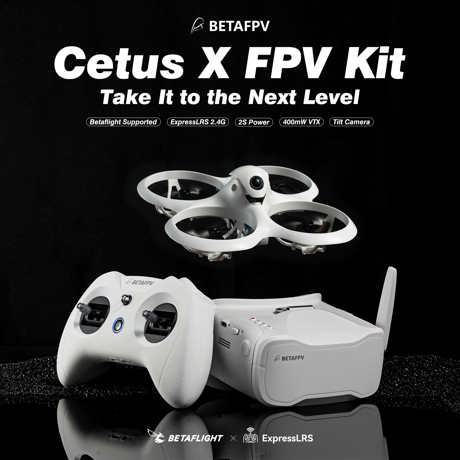 BETAFPV Cetus X FPV Kit Racing - Drone Kit Build Yourself ulasan dan harga