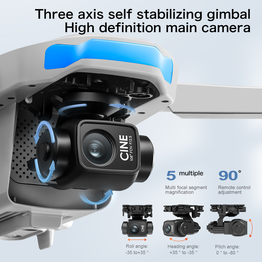 S-X1 MAX GPS Drone with 3-Axis - Drone Kit Long Range ulasan dan harga