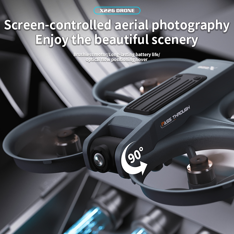 NEW X226 RC Drone 2.4G 5G WIFI - Drone Kit Professional ulasan dan harga