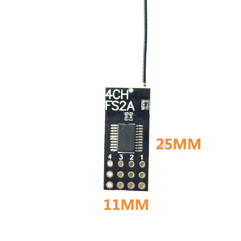 Flysky FS2A Mini Receiver 4CH  - Drone Kit Long Range ulasan dan harga