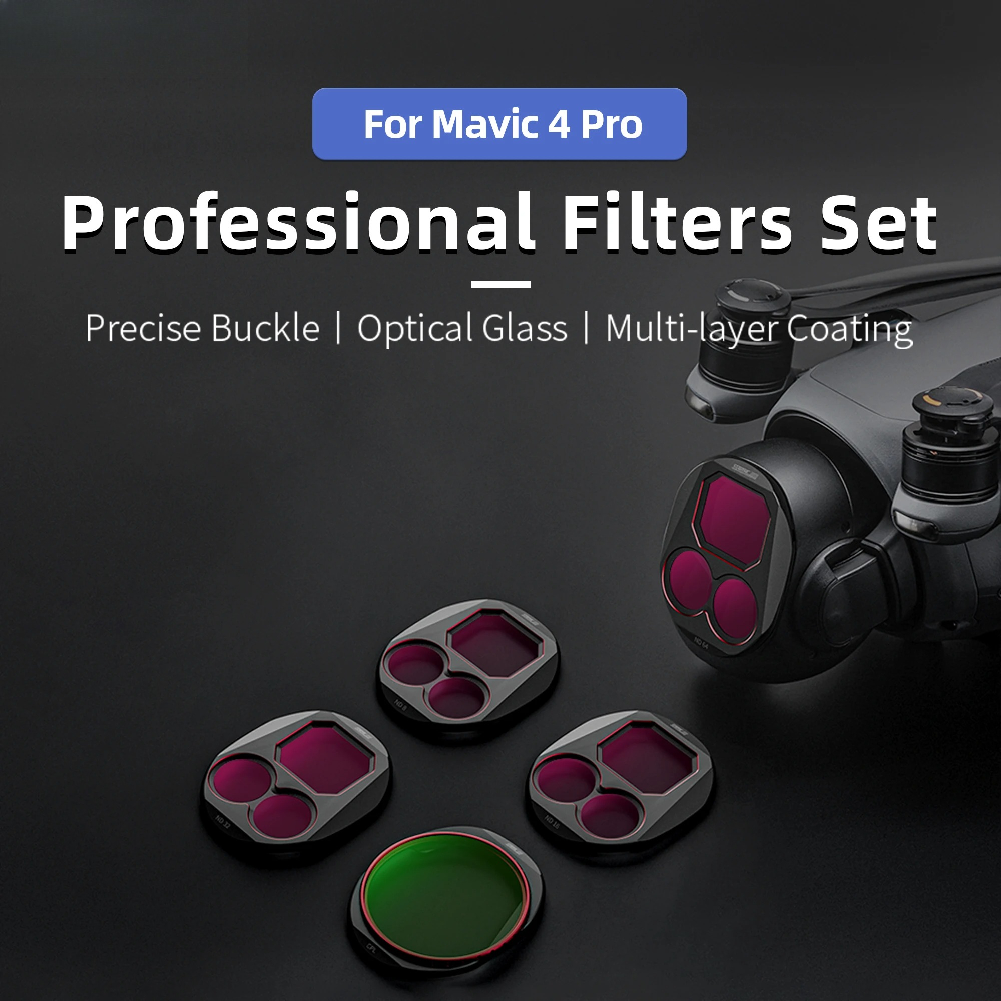 4Pcs Drone Camera ND Filters S - Drone Kit Waterproof ulasan dan harga
