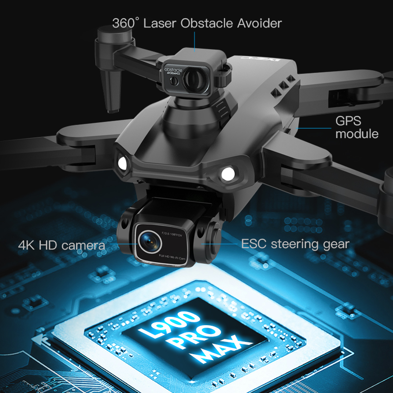 LYZRC L900 PRO MAX Drone 4K Pr - Drone Kit Vtol ulasan dan harga
