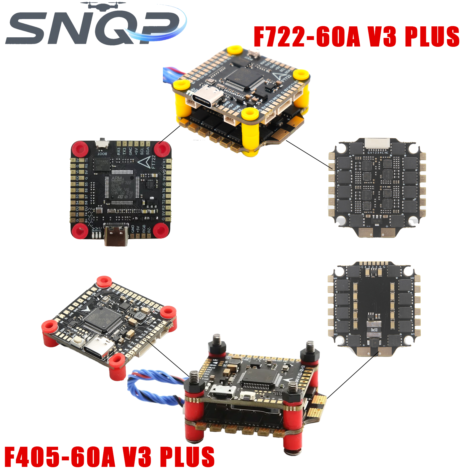 F405/F722 Triple Flight Contro - Drone Kit Racing ulasan dan harga