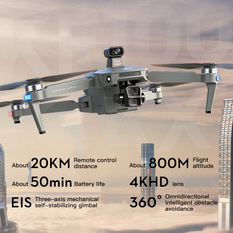 SJRC KF100 MAX 8K UHD Photo HD - Drone Kit Professional ulasan dan harga