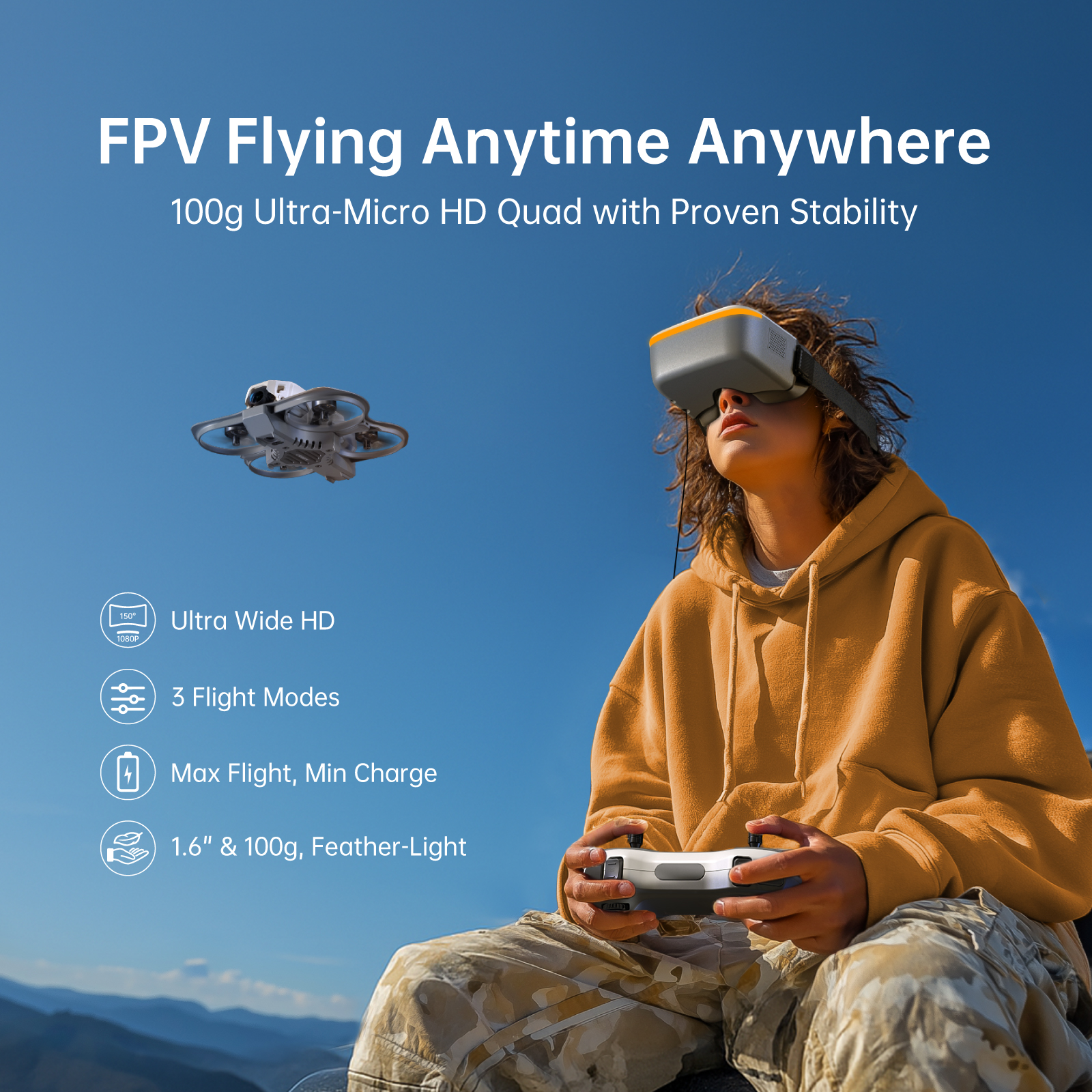 CADDXFPV Protos FPV Kit Racing - Drone Kit Build Yourself ulasan dan harga