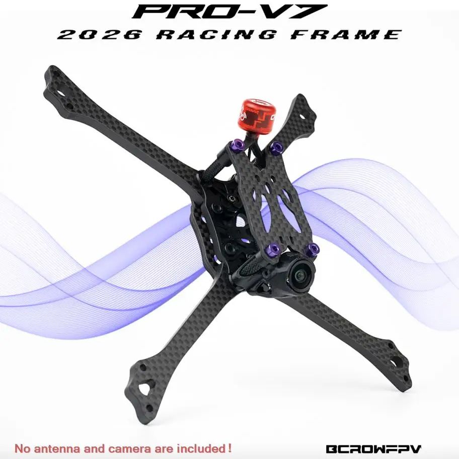 BCROWFPV PRO-V7 Racing Drone F - Drone Kit Racing ulasan dan harga
