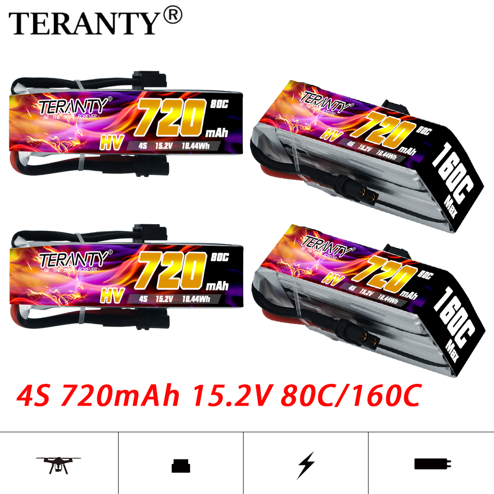 TERANTY 720mAh 4S 15.2V HV Lip - Drone Kit Fpv ulasan dan harga