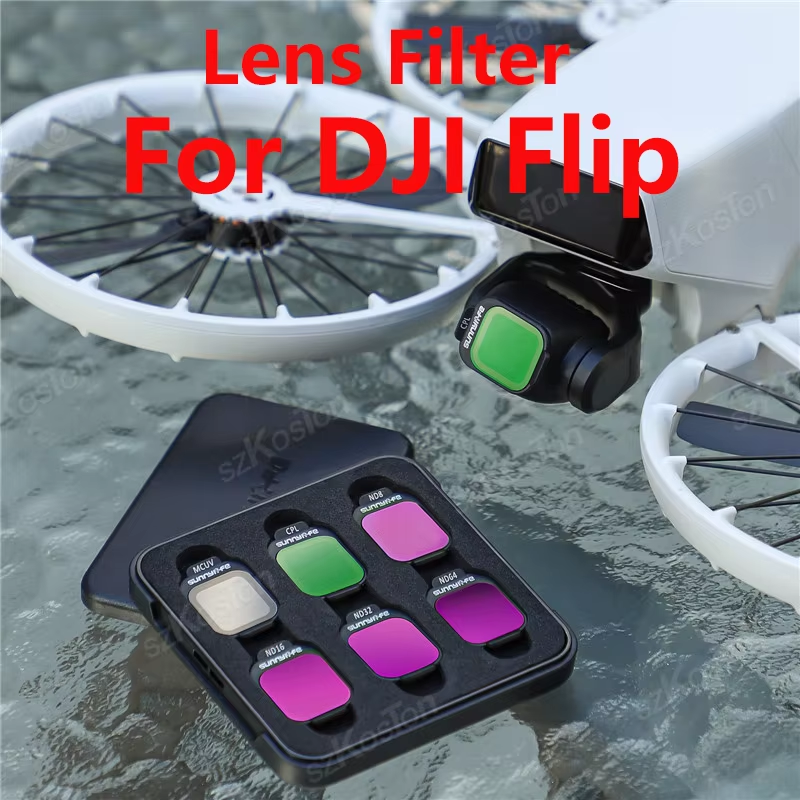 For DJI Flip Lens Filter Kit C - Drone Kit Build Yourself ulasan dan harga