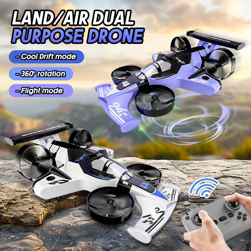 2in1 Mini Drone Air-Ground Fly - Drone Kit Professional ulasan dan harga