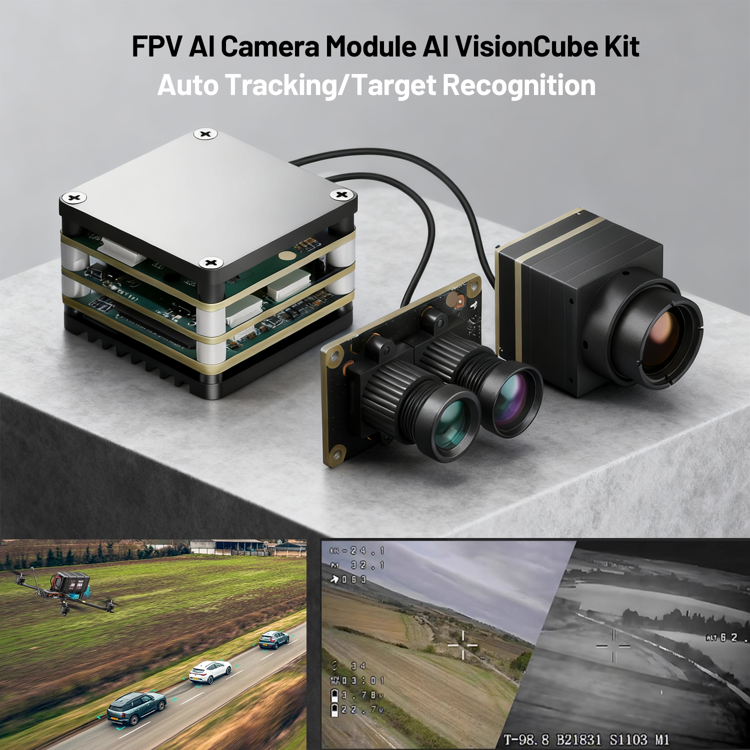 FPV AI Camera Module AI Vision - Drone Kit Fpv ulasan dan harga